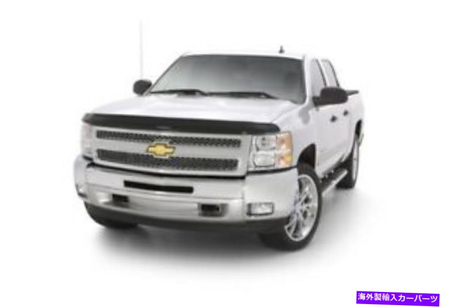 USヘッドライト AVS 07-13 Chevy Silverado 1500ハイプロフィールバグ違反IIフードシールド - 煙 AVS 07-13 Chevy Silverado 1500 High Profile Bugflector II Hood Shield - Smoke【並行輸入品】｜Us Custom Parts Shop USDM