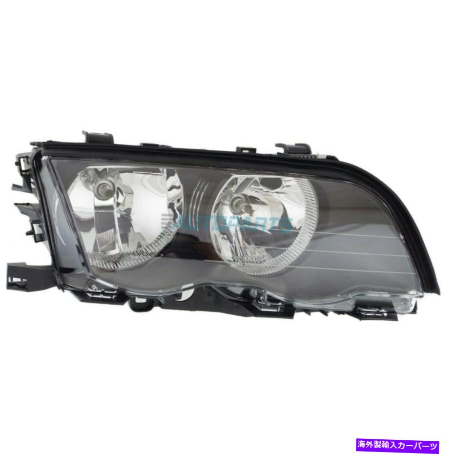 USヘッドライト 新しい右ハロゲンヘッドライトアセンブリは1999-2001 BMW 323i BM2503102に収まる NEW RIGHT HALOGEN HEAD LIGHT ASSEMBLY FITS 1999-2001 BMW 323I BM2503102【並行輸入品】