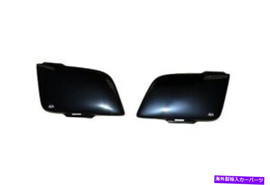 USヘッドライト Auto Ventshade 37412ヘッドライトカバーは05-09マスタングフィットです Auto Ventshade 37412 Headlight Covers Fits 05-09 Mustang【並行輸入品】
