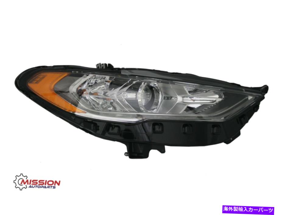 USヘッドライト 2017-2020フォードフュージョンヘッドライトハロゲンW / LED DRL旅客右側 For 2017-2020 Ford Fusion Headlight Halogen W/LED DRL Passenger Right Side【並行輸入品】|Us Custom Parts Shop USDM