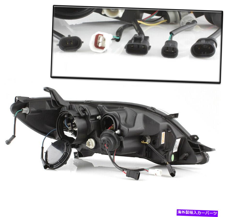 USヘッドライト 2015-2019トヨタシエナSE Limited LEDチューブブラックプロジェクターヘッドライトランプ FOR 2015-2019 TOYOTA SIENNA SE LIMITED LED TUBE BLACK PROJECTOR HEADLIGHTS LAMPS【並行輸入品】