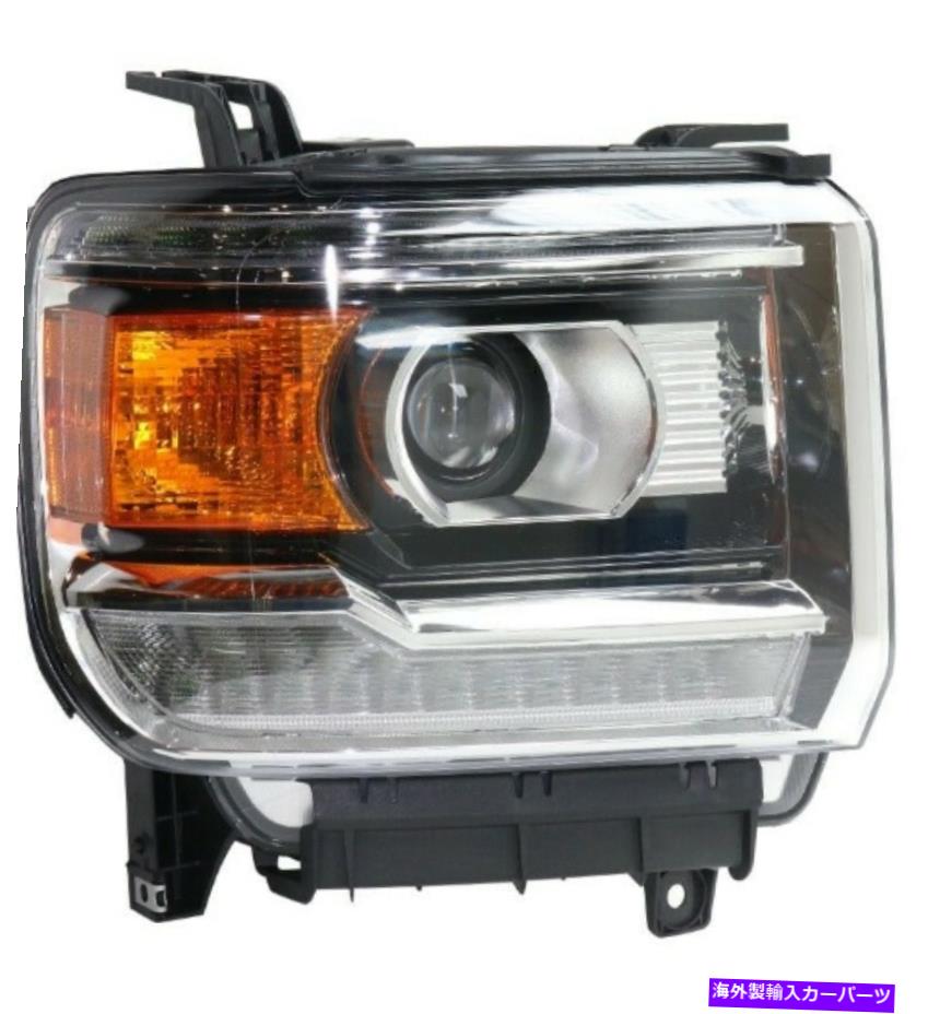 USヘッドライト 2014-2016ヘッドライト右乗客RH Sierra GM2502390 W / Oモジュール For 2014-2016 Headlight Right Passenger RH Sierra GM2502390 W/O Module【並行輸入品】