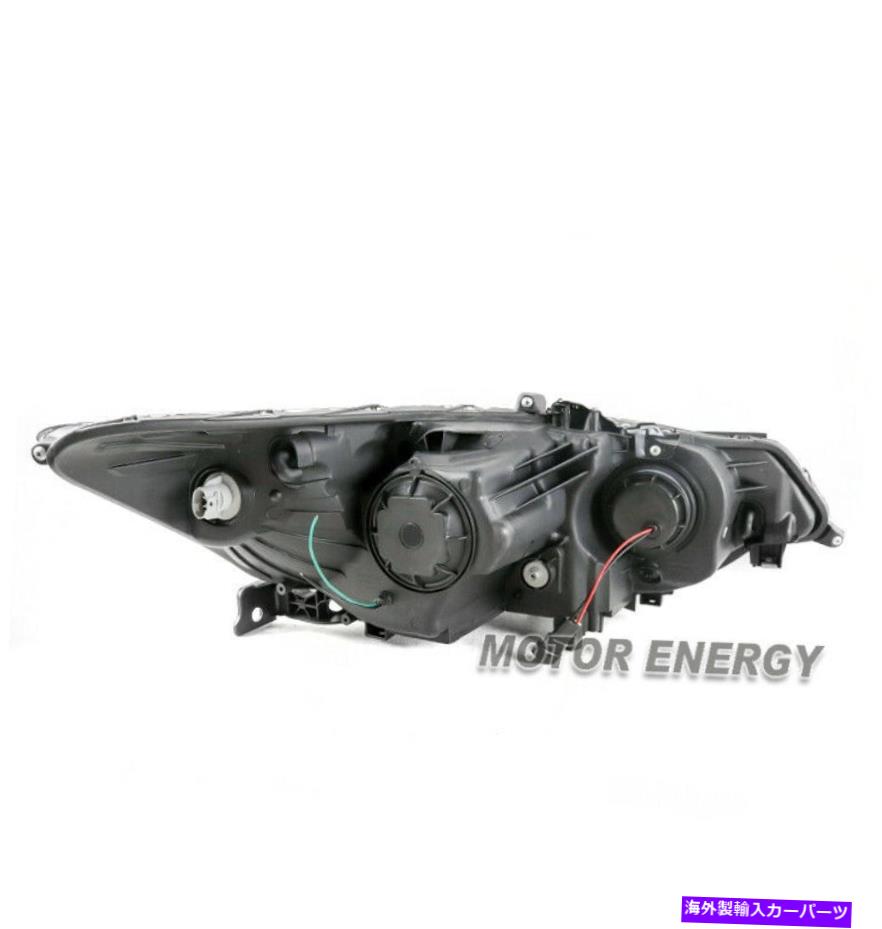 USヘッドライト 09-14 Acura TSX [HIDモデル] LEDプロジェクターヘッドライトランプブラック左+右 FOR 09-14 ACURA TSX [HID MODEL] LED PROJECTOR HEADLIGHTS LAMPS BLACK LEFT+RIGHT【並行輸入品】