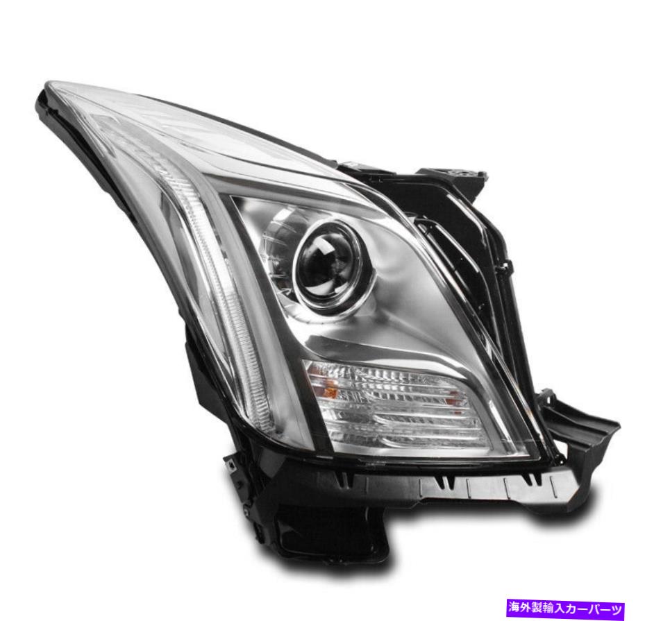 USヘッドライト 13-17 Cadillac XTS LED DRLプロジェクタヘッドライトクロム旅客右側 FOR 13-17 CADILLAC XTS LED DRL PROJECTOR HEADLIGHT CHROME PASSENGER RIGHT SIDE【並行輸入品】
