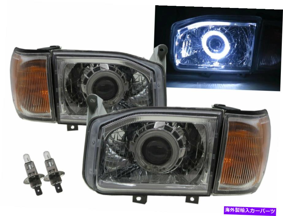 USヘッドライト Terrano R50 99-04 LED Halo Halogen W / Corner Lamp Headlight CH LHD TERRANO R50 99-04 LED Halo Halogen W/ Corner Lamp Headlight CH for NISSAN LHD【並行輸入品】 65,959円