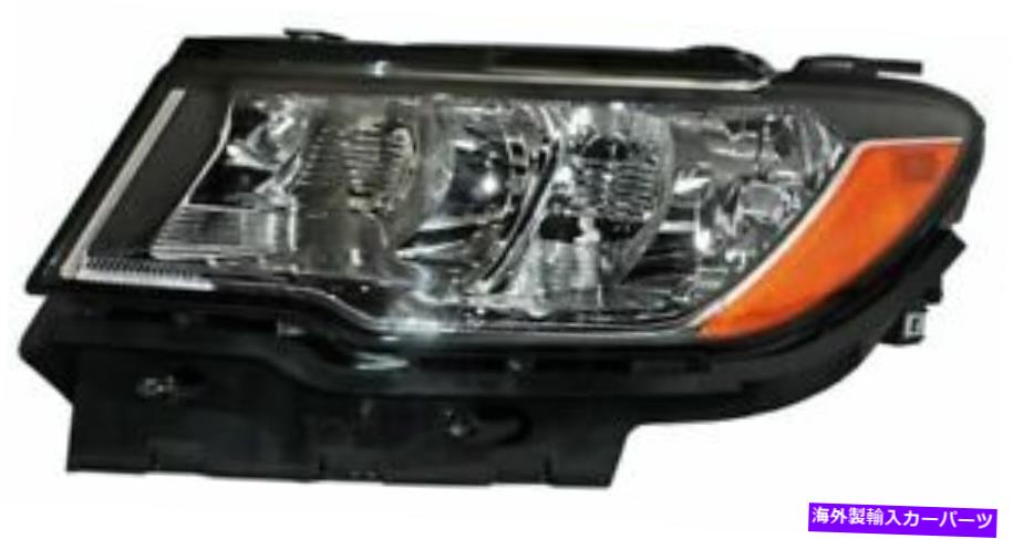 USヘッドライト 2017年から2020年のジープコンパスCH2502295のための新しいヘッドライトドライバ側Lh NEW Head Light DRIVER SIDE LH for 2017-2020 Jeep Compass CH2502295【並行輸入品】