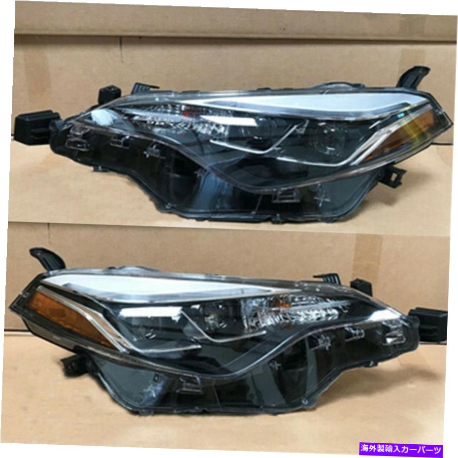 USヘッドライト 2017年2018年2018年2019年2019年のヘッドライトの交換 Headlight Replacement for 2017 2018 2019 Toyota Corolla SE XSE Factory Style【並行輸入品】｜Us Custom Parts Shop USDM