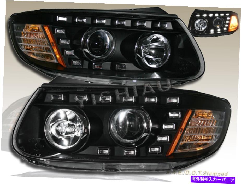 USヘッドライト 2007-2012 R8スタイルハンダイSANTA FE SE GLS LEDプロジェクターヘッドライトブラック FOR 2007-2012 R8 STYLE HYUNDAI SANTA FE SE GLS LED PROJECTOR HEADLIGHTS BLACK【並行輸入品】｜Us Custom Parts Shop USDM