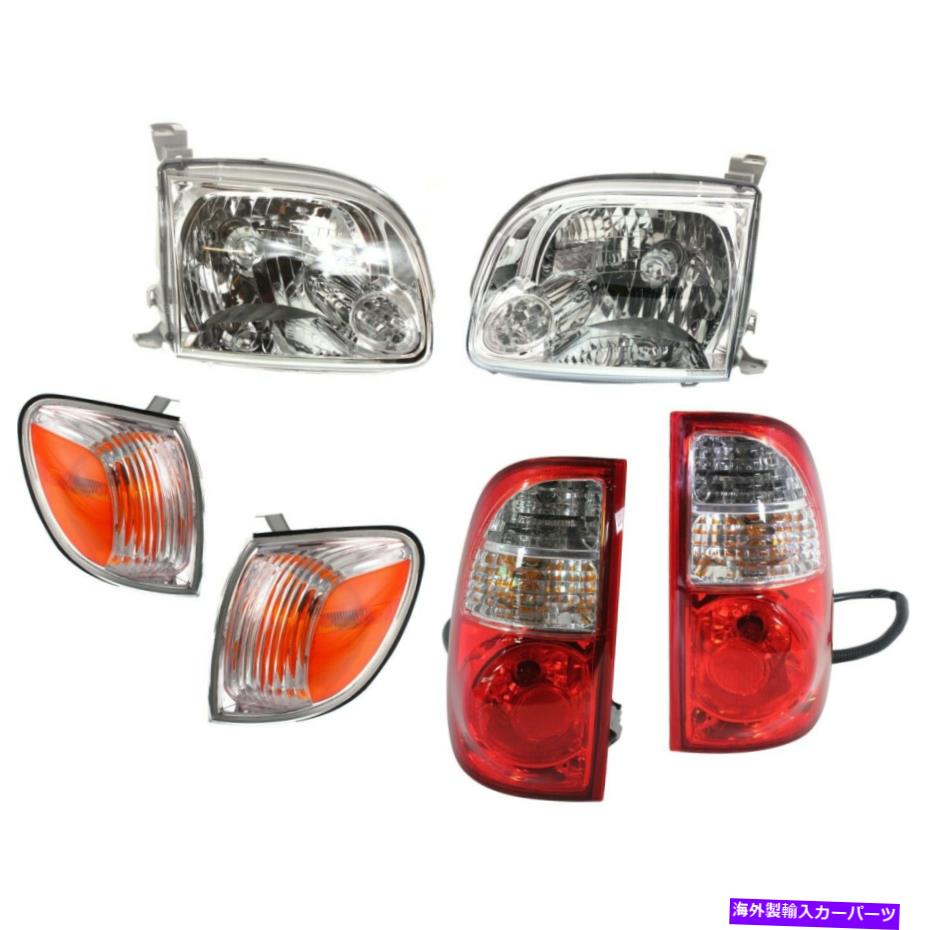USヘッドライト 2005年から2006年の自動ライトキットトヨタツンドラの運転手および助手席側 Auto Light Kit For 2005-2006 Toyota Tundra Driver and Passenger Side【並行輸入品】