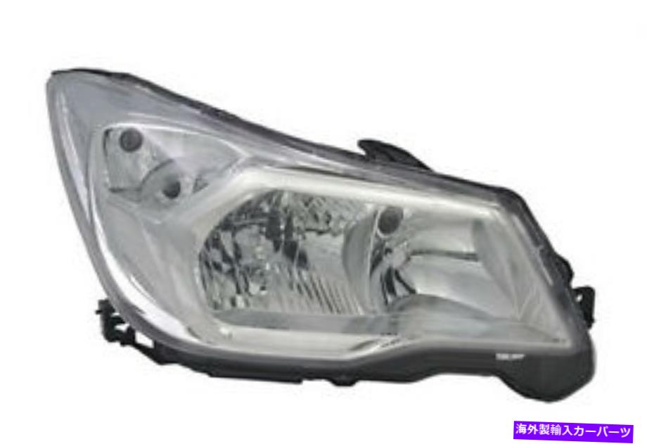 USヘッドライト Subaru Forester SJ H11 / HB3 3 / 13-のための右側のクロムヘッドライトフロントライト Right side chrome headlight front light FOR SUBARU FORESTER SJ H11 / HB3 3 / 13-【並行輸入品】｜Us Custom Parts Shop USDM