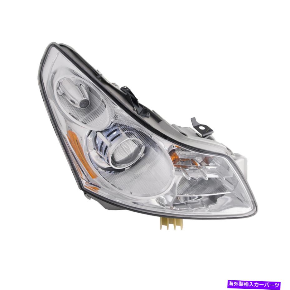 USヘッドライト ヘッドライト右乗客2007-2008 Infinity G-35セダン（W / OテックPKG） Headlight Right Passenger Fits 2007-2008 Infinity G-35 Sedan (w/o Tech Pkg)【並行輸入品】
