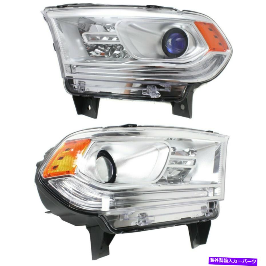 USヘッドライト 68188730AF、68188731AF Dodge Durango 14-17用の新しいドライバー&旅客サイドLH RH 68188730AF, 68188731AF New Driver & Passenger Side LH RH for Dodge Durango 14-17【並行輸入品】|Us Custom Parts Shop USDM