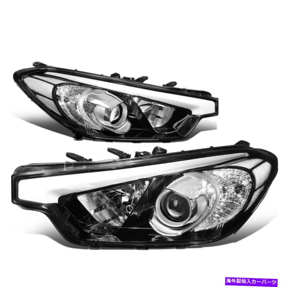 USヘッドライト 2014-2016 Forte 5 Koupe Chromeハウジングクリアコーナープロジェクターヘッドライトランプ For 2014-2016 Forte 5 Koupe Chrome Housing Clear Corner Projector Headlight Lamp【並行輸入品】｜Us Custom Parts Shop USDM