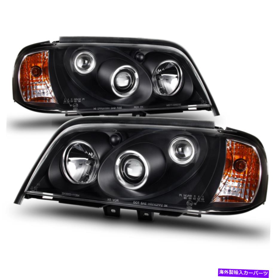 USヘッドライト 1994-2000メルセデスベンツW202 Cクラスプロジェクターヘッドライトブラック For 1994-2000 Mercedes Benz W202 C-Class Projector Headlights Black【並行輸入品】｜Us Custom Parts Shop USDM 63,575円