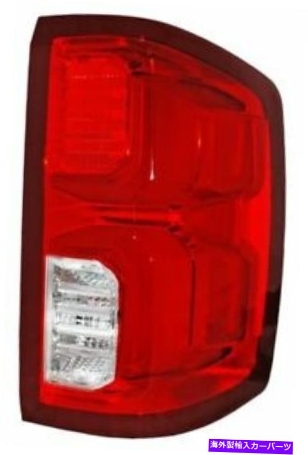 USヘッドライト テールライトランプRH旅客サイドシボレーシルバード2016 2017 2017 2018 LED TAIL LIGHT LAMP RH PASSENGER SIDE CHEVROLET SILVERADO 2016 2017 2018 LED【並行輸入品】