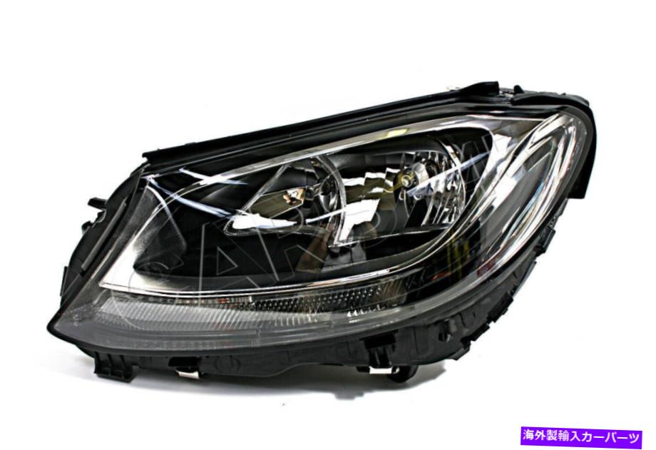 USヘッドライト ハロゲンヘッドライトフロントランプ左フィットメルセデスCクラスW205 2014- AL OEM Halogen Headlight Front Lamp Left Fits Mercedes C Class W205 2014- AL OEM【並行輸入品】