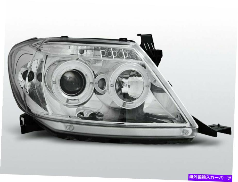 USヘッドライト Lyskastere for Toyota Hilux 05-11天使の目のクロム送料無料LPTO07WN Xino Lyskastere for Toyota HILUX 05-11 Angel Eyes Chrome Free Shipping LPTO07WN XINO【並行輸入品】｜Us Custom Parts Shop USDM