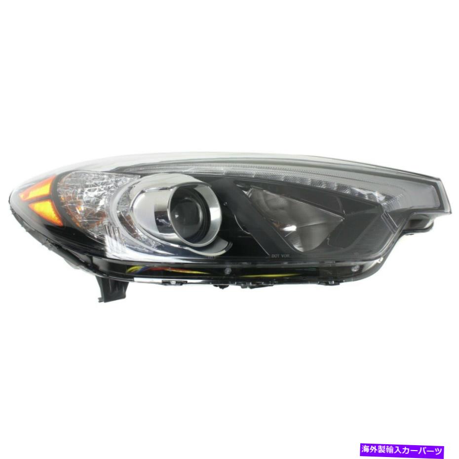 USヘッドライト 2014-2015 Kia ForteのHeadlight電球とLEDの位置ライト Headlight For 2014-2015 Kia Forte Right With Bulb and LED Position Light【並行輸入品】｜Us Custom Parts Shop USDM