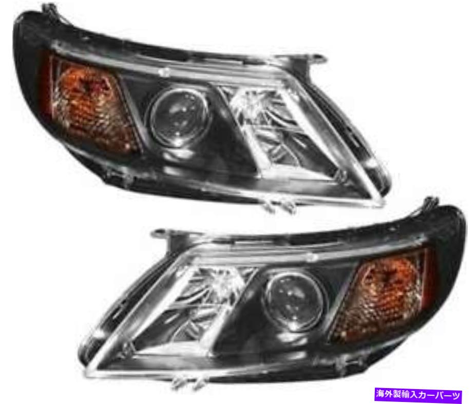 USヘッドライト HalogenヘッドライトヘッドライトアセンブリW /電球新ペア08~10 Saab 93 Halogen Headlights Headlight Assembly w/Bulb NEW Pair Set for 08-10 Saab 93【並行輸入品】