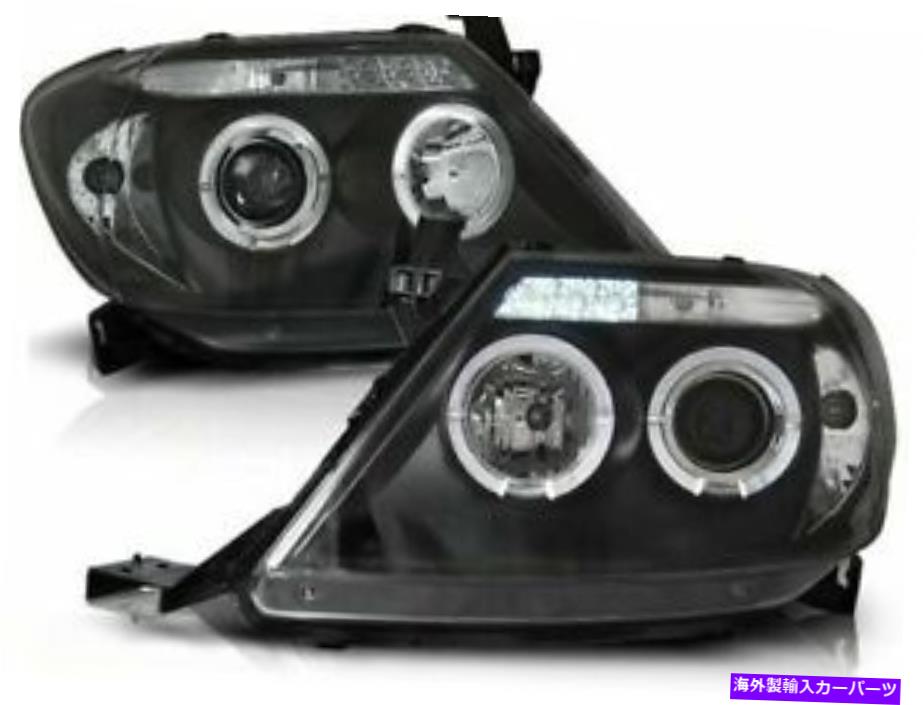 USヘッドライト Toyota Hilux 2005 2006 2007 2007 2008 2011 LPTO08ヘッドライトHalo Rims TOYOTA HILUX 2005 2006 2007 2008 2009 2010 2011 LPTO08 HEADLIGHTS HALO RIMS【並行輸入品】|Us Custom Parts Shop USDM