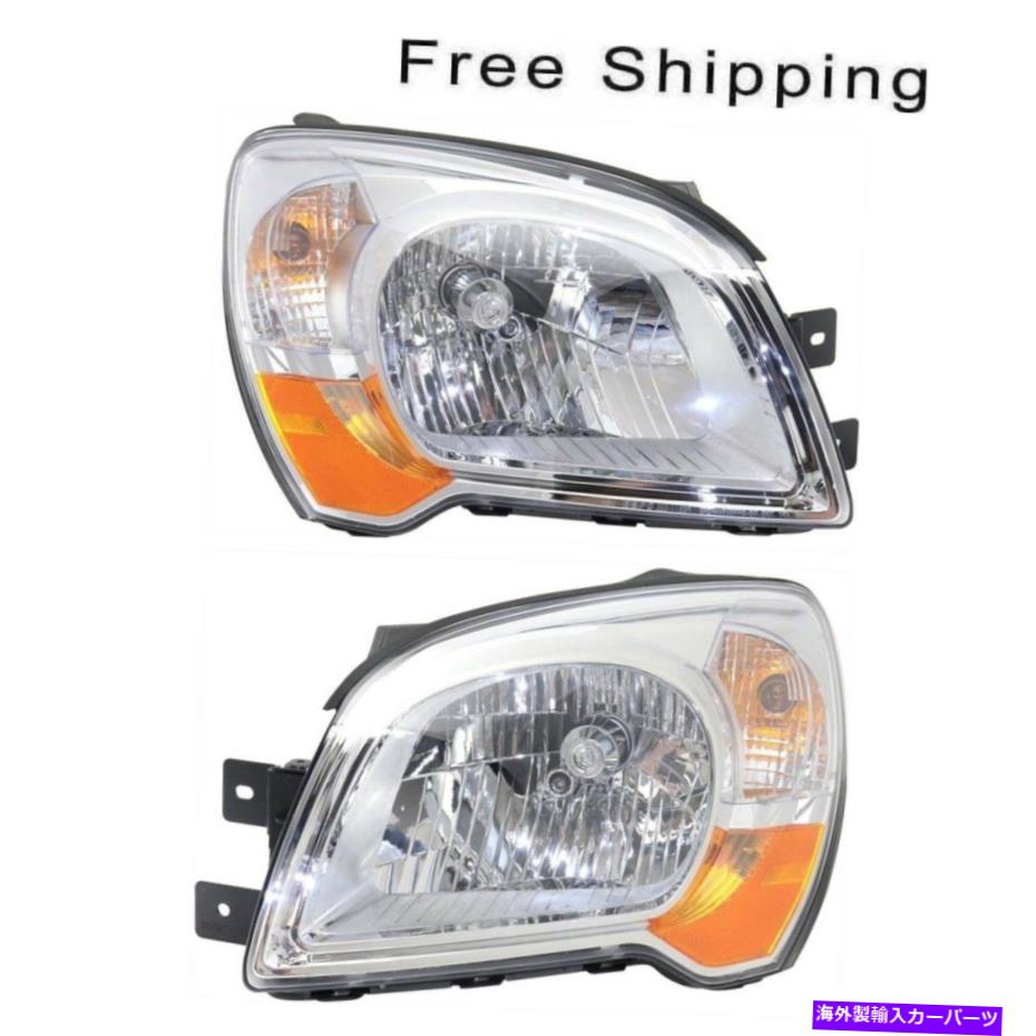 USヘッドライト ヘッドランプアセンブリタイプ2セットの2ペアLH＆RHサイドフィットKia Sportage Head Lamp Assembly Type 2 Set of 2 Pair LH & RH Side Fits Kia Sportage【並行輸入品】