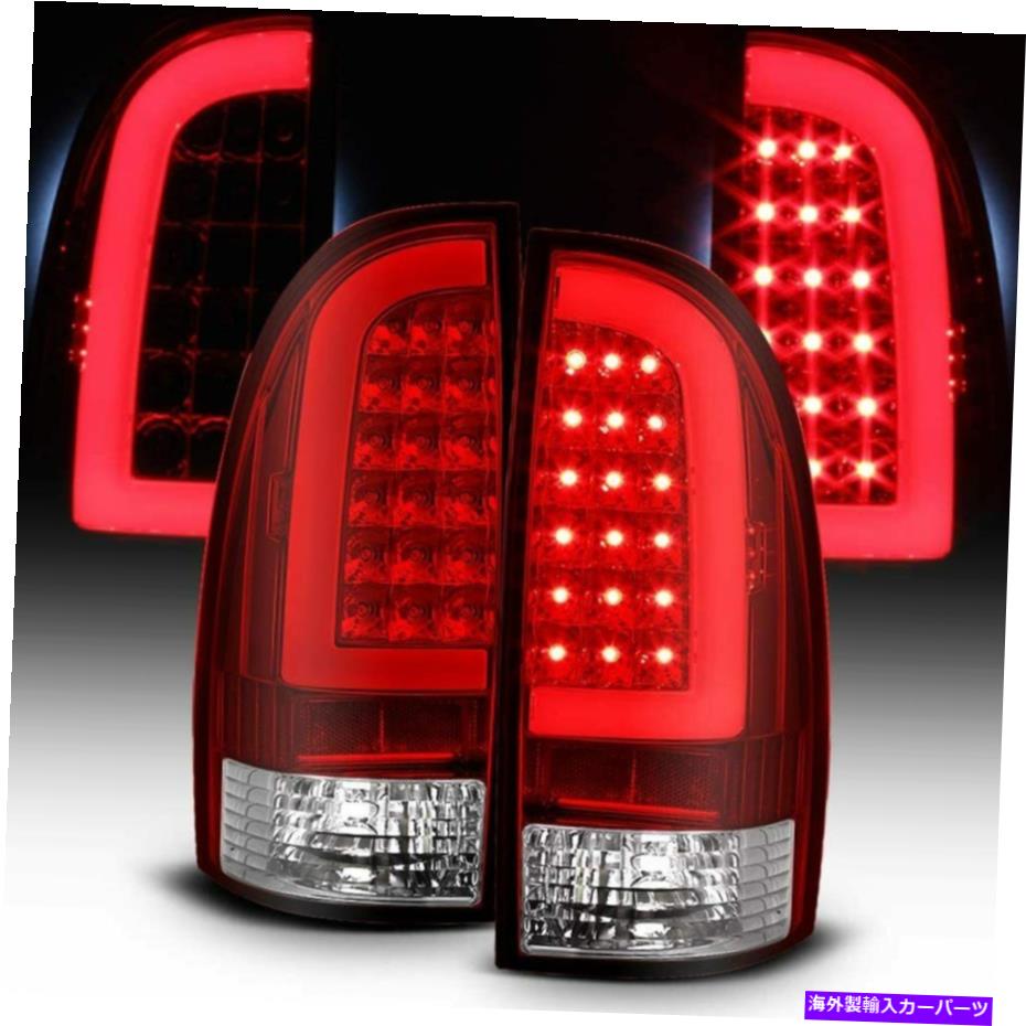USヘッドライト 2005年2011年トヨタタコマ赤レンズリアテールブレーキライトランプ右+左 For 2005 2011 Toyota Tacoma RED Lens Rear Tail Brake Lights Lamps Right+Left【並行輸入品】｜Us Custom Parts Shop USDM 64,370円