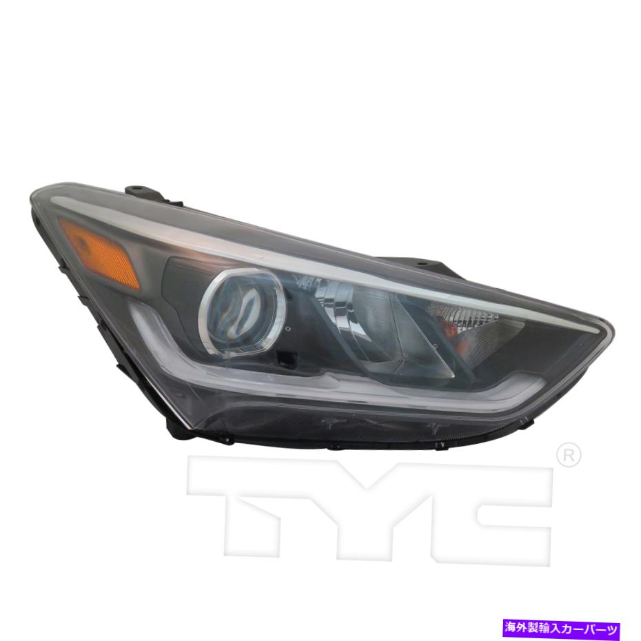 USヘッドライト Santa Fe 2017 2018 2018 2019年のヘッドライトハロゲン右乗客 FITS FOR SANTA FE 2017 2018 2019 HEADLIGHT HALOGEN RIGHT PASSENGER【並行輸入品】