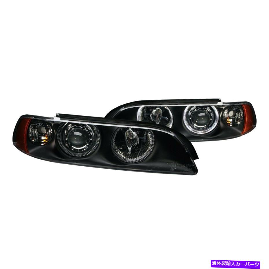 USヘッドライト BMW 530i 2001-2003 Anzo 121017ブラックLED Haloプロジェクターヘッドライト For BMW 530i 2001-2003 Anzo 121017 Black LED Halo Projector Headlights【並行輸入品】 64,370円