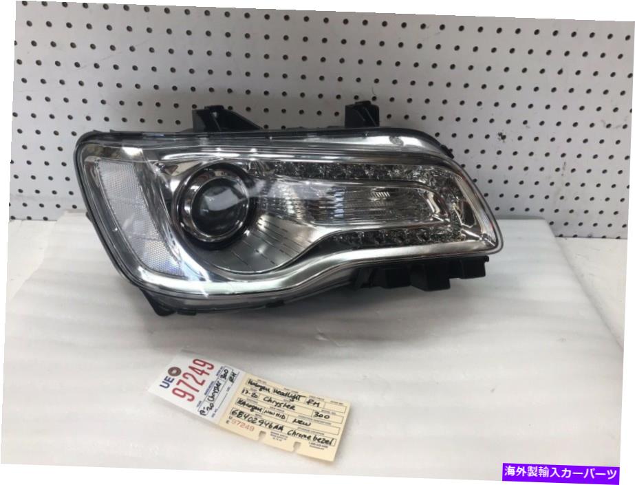 USヘッドライト 2017 18 19 2020 Chrysler 300右側ハロゲンクロムヘッドライトOEM 68402946AA 2017 18 19 2020 Chrysler 300 Right Side Halogen Chrome Headlight OEM 68402946AA【並行輸入品】
