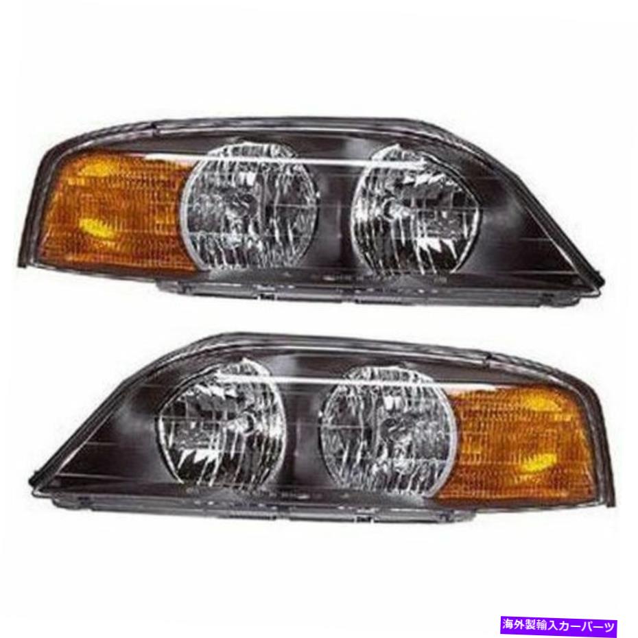 USヘッドライト 2002年2003年2004年の新しい左右のヘッドライトペア New Left & Right Headlight PAIR FOR 2002 2003 2004 Damon Ultrasport RV【並行輸入品】