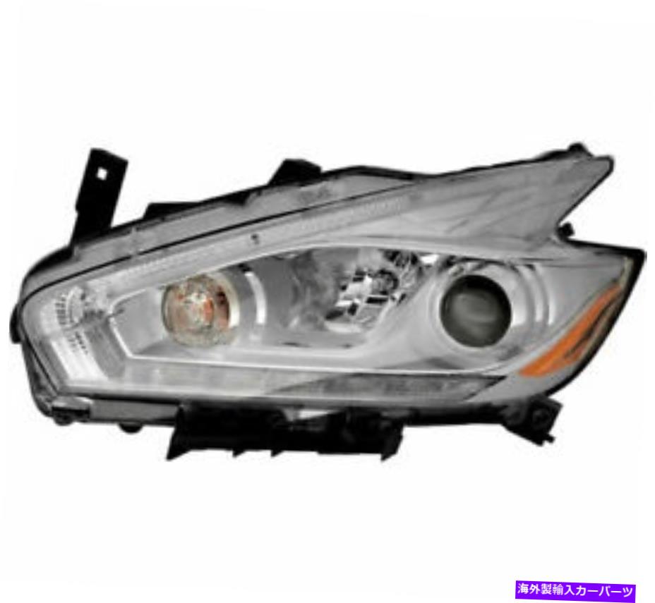 USヘッドライト Murano 2017 Headlight Halight Helder Driver. FITS FOR MURANO 2017 HEADLIGHT HALOGEN LEFT DRIVER【並行輸入品】