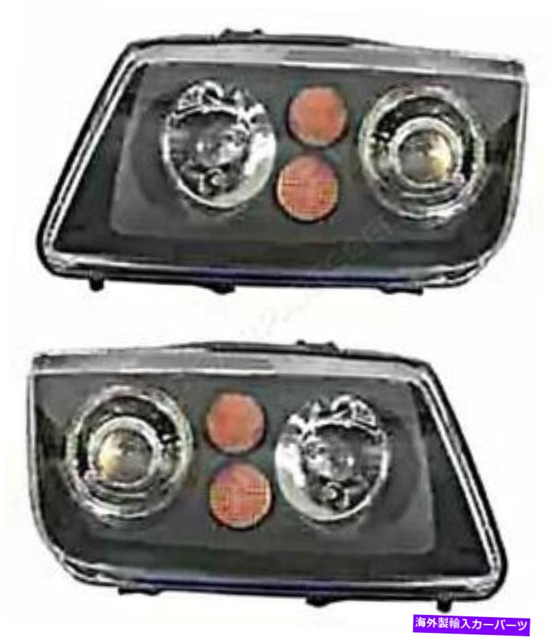 USヘッドライト ヘッドライトはVW Bora 98-05の右ペアを残しました Headlights Left Right Pair For VW Bora 98-05【並行輸入品】