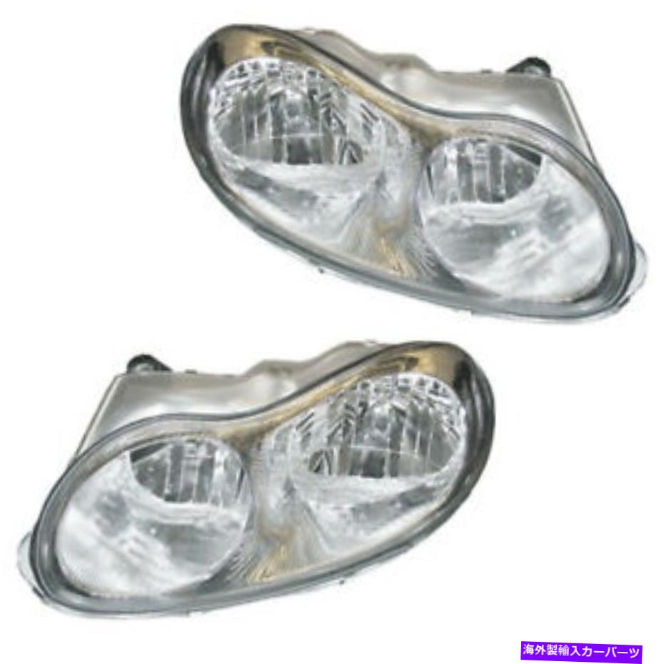 USヘッドライト 98-01 Condorde Headlightヘッドランプヘッドライトランプドライバ旅客サイドペアセット 98-01 Condorde Headlight Headlamp Head Light Lamp Driver Passenger Side PAIR SET【並行輸入品】｜Us Custom Parts Shop USDM