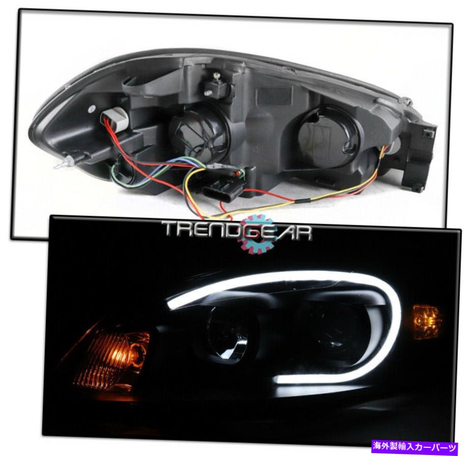 USヘッドライト 06~13のシボレーインパラLEDプロジェクターヘッドライトヘッドランプランプブラック/スモークLH + RH FOR 06-13 CHEVY IMPALA LED PROJECTOR HEADLIGHTS HEADLAMPS LAMP BLACK/SMOKE LH+RH【並行輸入品】 64,370円