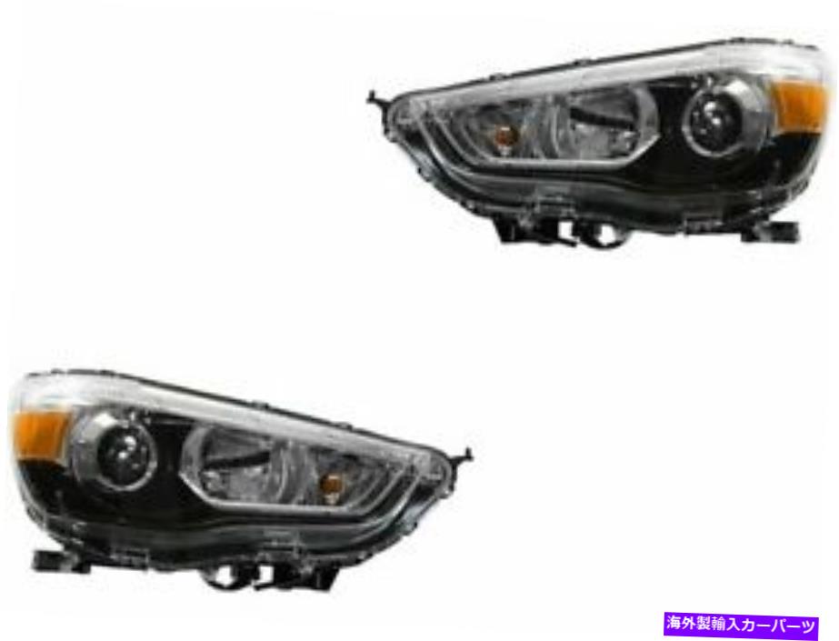USヘッドライト 2011-2018 Mitsubishi Outlander Sport 2016 2015 S652SK Headlight Assembly Set For 2011-2018 Mitsubishi Outlander Sport 2016 2015 S652SK【並行輸入品】｜Us Custom Parts Shop USDM