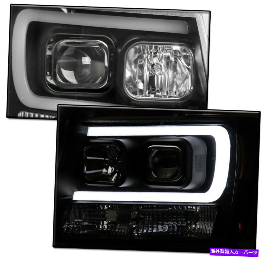 USヘッドライト 2007-2014シボレ郊外タホアバ??ランシェブラックLEDプロジェクターヘッドライトランプ FOR 2007-2014 CHEVY SUBURBAN TAHOE AVALANCHE BLACK LED PROJECTOR HEADLIGHT LAMP【並行輸入品】