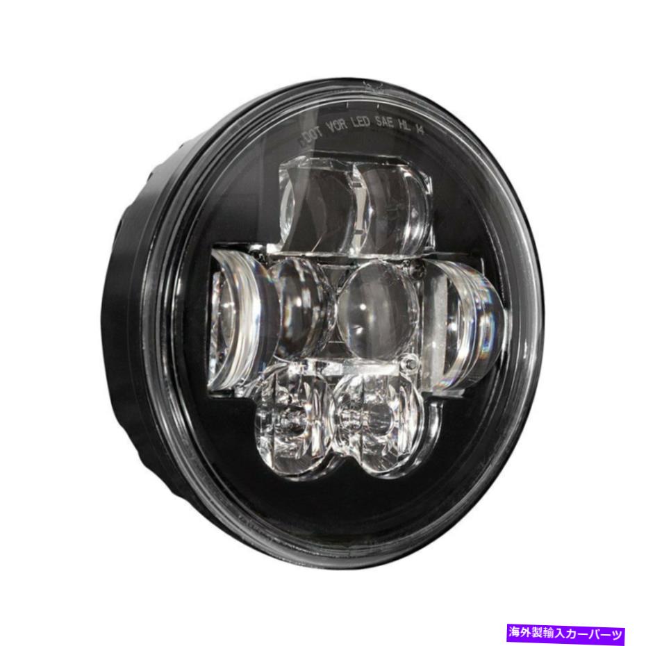 USヘッドライト Chrysler Newport 58-70 5 3/4 "ラウンドブラックプロジェクターLEDヘッドライト For Chrysler Newport 58-70 5 3/4" Round Black Projector LED Headlight【並行輸入品】|Us Custom Parts Shop USDM