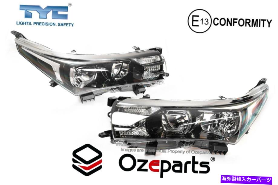 USヘッドライト Toyota Corolla Zre172 Sedan 2013~2016用のペアLH + RHヘッドライトランプを設定する Set Pair LH+RH Head Light Lamp Non LED For Toyota Corolla ZRE172 Sedan 2013~2016【並行輸入品】｜Us Custom Parts Shop USDM