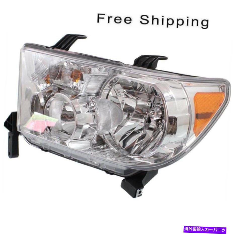 USヘッドライト ハロゲンヘッドランプアセンブリ運転側フィットトヨタツンドラ2009-2013~2502194 Halogen Head Lamp Assembly Driver Side Fits Toyota Tundra 2009-2013 TO2502194【並行輸入品】