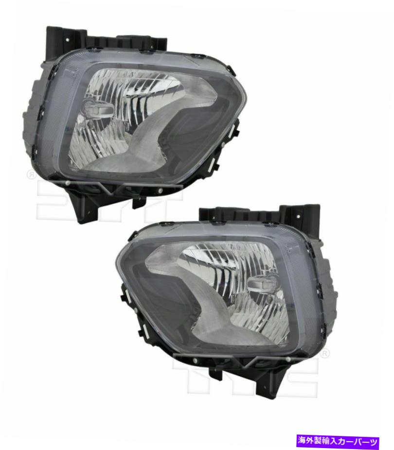 USヘッドライト Fits Kia Soul 2020左右ハロゲンヘッドライトヘッドライトランプW /電球ペア FITS KIA SOUL 2020 LEFT RIGHT HALOGEN HEADLIGHTS HEAD LIGHTS LAMPS W/BULBS PAIR【並行輸入品】