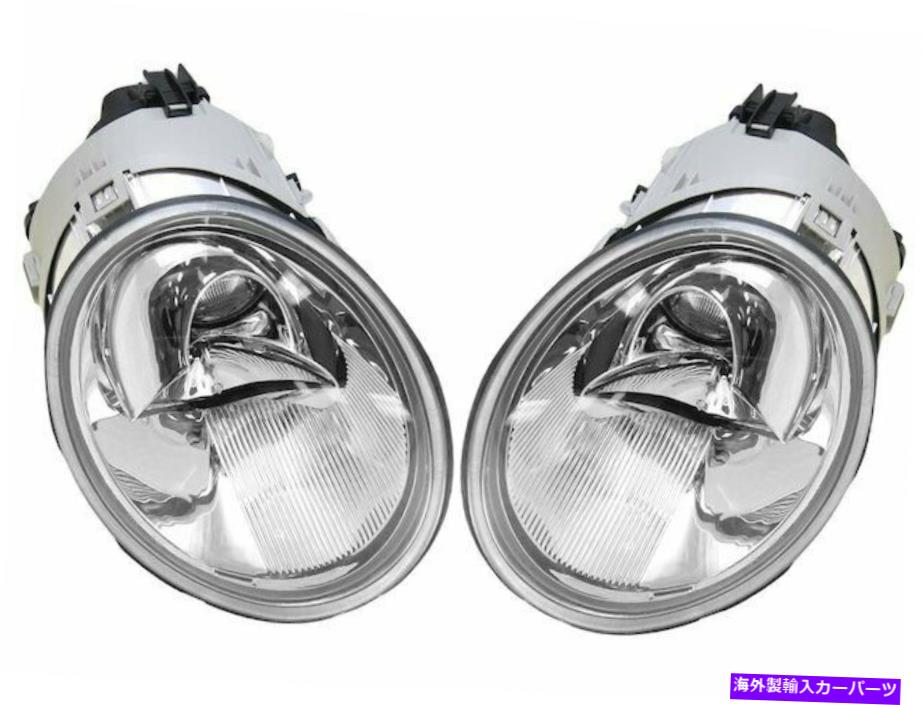 USヘッドライト 2002年から2004年のVolkswagenカブトムシのヘッドライトセット58382cq 2003ターボS For 2002-2004 Volkswagen Beetle Headlight Assembly Set 58382CQ 2003 Turbo S【並行輸入品】