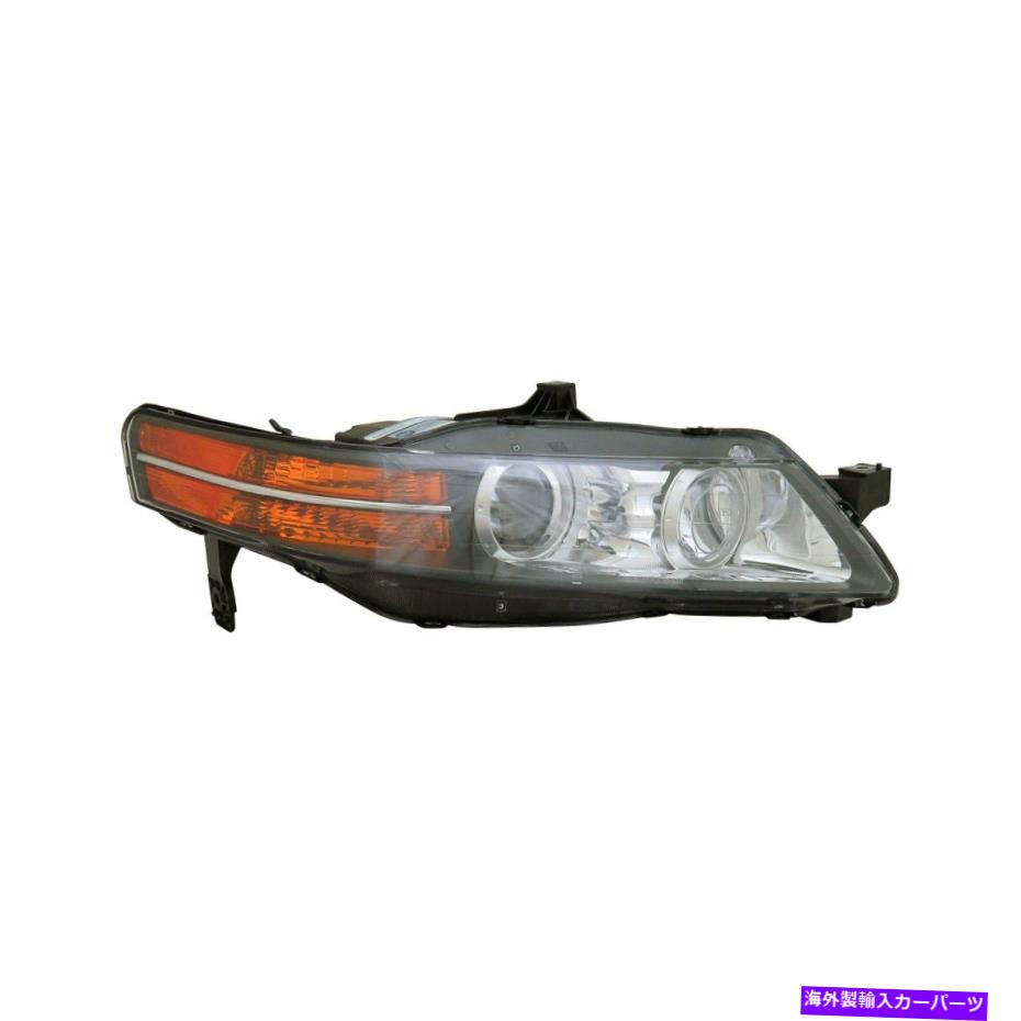 USヘッドライト ACUURA TL 2007-2008のためにAC2503113助手席側交換ヘッドライトを交換する For Acura TL 2007-2008 Replace AC2503113 Passenger Side Replacement Headlight【並行輸入品】