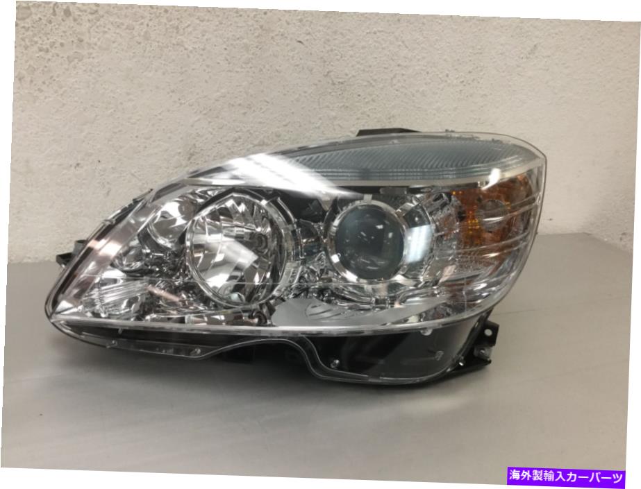 USヘッドライト ヘッドライト左サイドハロゲンW / ChromeリムHIビーム08-11メルセデスC230 / C320 HEADLIGHT LEFT SIDE HALOGEN W/CHROME RIM AROUND HI BEAM 08-11 MERCEDES C230/C320【並行輸入品】