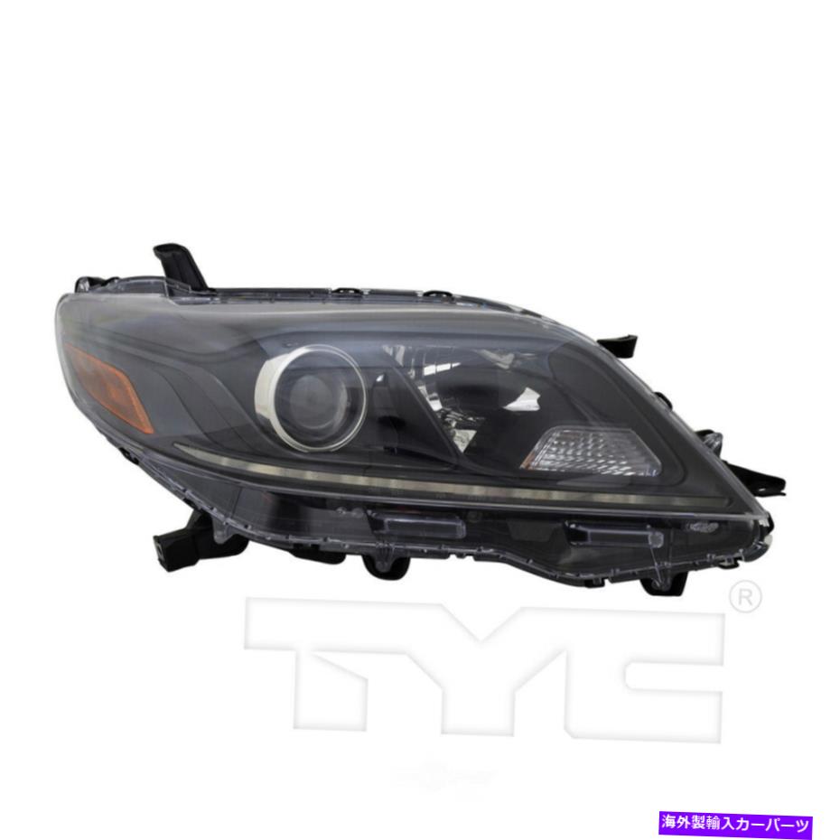 USヘッドライト ヘッドライトアセンブリ - 右右右TYC 20-9627-80トヨタシエナフィット Headlight Assembly-Regular Right TYC 20-9627-80 fits 2020 Toyota Sienna【並行輸入品】