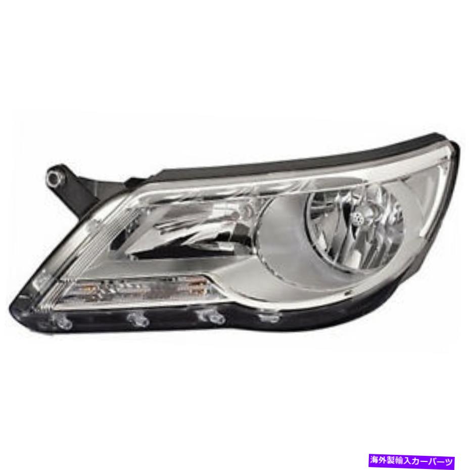 USヘッドライト 2007年から2011年のvw tiguanのための右側の乗客のヘッドライトのフロントライト HELLA right side passenger Headlight front light FOR VW Tiguan from 2007-2011【並行輸入品】 64,370円