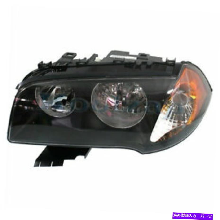 USヘッドライト 04-06 BMW X3フロントヘッドライトヘッドランプハロゲンヘッドライトランプW /電球運転側 04-06 BMW X3 Front Headlight Headlamp Halogen Head Light Lamp w/Bulb Driver Side【並行輸入品】