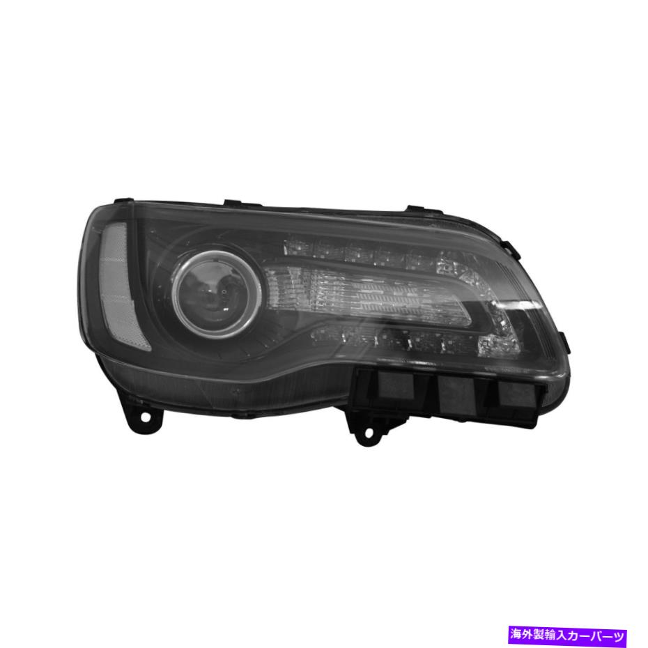USヘッドライト Chrysler 300 15-19の場合、CH2503269Cの助手席側交換ヘッドライトを交換 For Chrysler 300 15-19 Replace CH2503269C Passenger Side Replacement Headlight【並行輸入品】