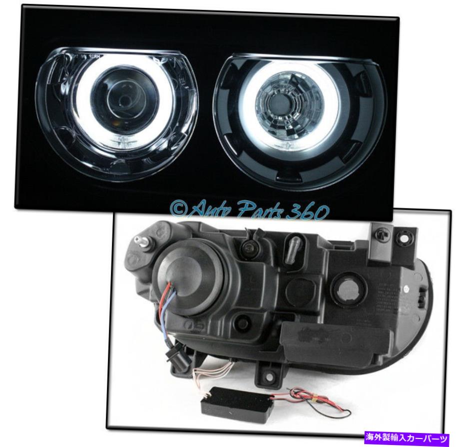 USヘッドライト 08-14 Dodge Challenger Dual CCFL HaloブラックプロジェクターヘッドライトW / 6K HIDキット FOR 08-14 DODGE CHALLENGER DUAL CCFL HALO BLACK PROJECTOR HEADLIGHT W/6K HID KIT【並行輸入品】｜Us Custom Parts Shop USDM