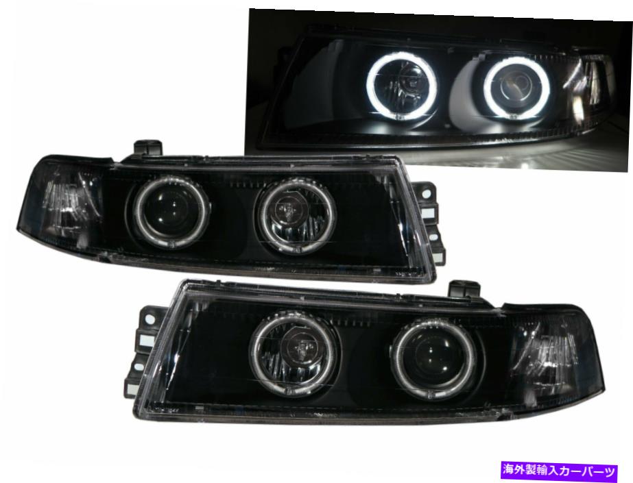 USヘッドライト 三菱LHDのためのLancer Evo Evolution MK5 98-99 4D HaloプロジェクターヘッドライトBK Lancer EVO EVOLUTION MK5 98-99 4D Halo Projector Headlight BK for Mitsubishi LHD【並行輸入品】 70,727円