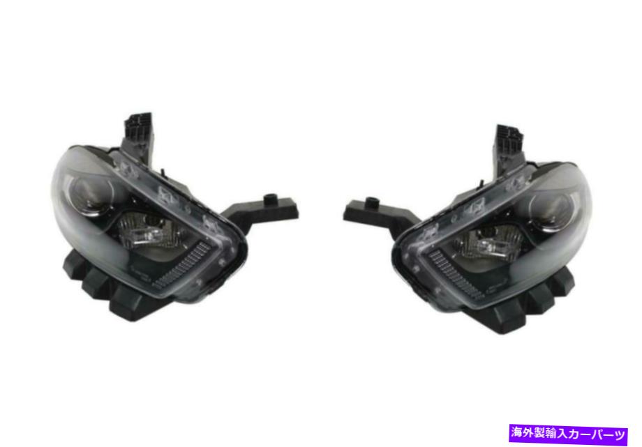 USヘッドライト 2013-2015 Dodge Dart CH2519145、CH2518145のためのドライバー＆旅客サイドのヘッドライト Driver & Passenger Side Headlights for 2013-2015 Dodge Dart CH2519145, CH2518145【並行輸入品】